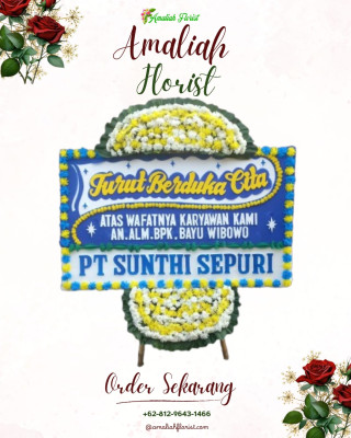 Papan Bunga Duka di Cibeureuyeuh