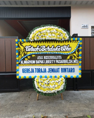Papan Bunga Duka di Cibeureuyeuh