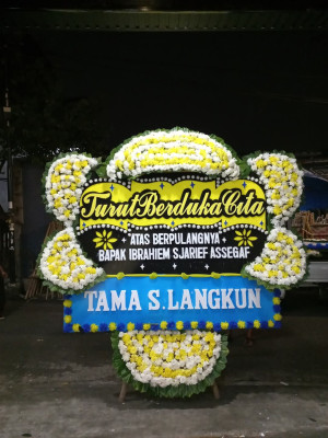 Papan Bunga Duka di Cibeureuyeuh